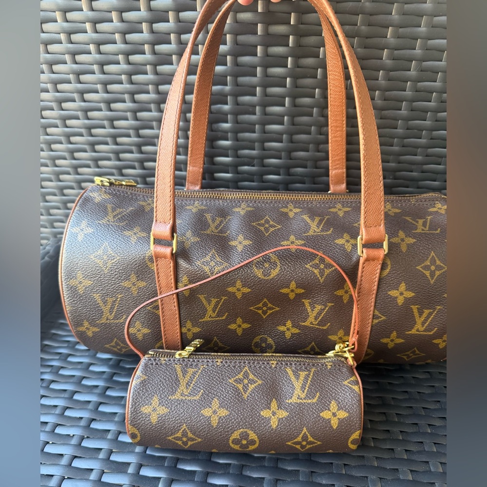 ‼️SOLD‼️Louis Vuitton Monogram Papillon Bag with Mini Pouch